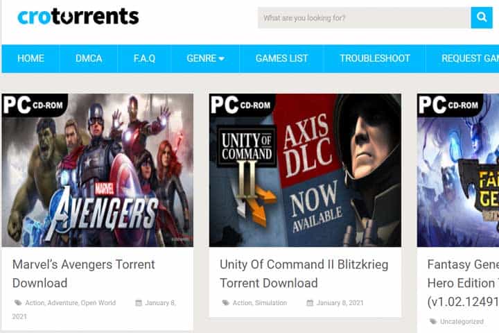 Crotorrents In 2021 Download Torrent Pc Games For Free