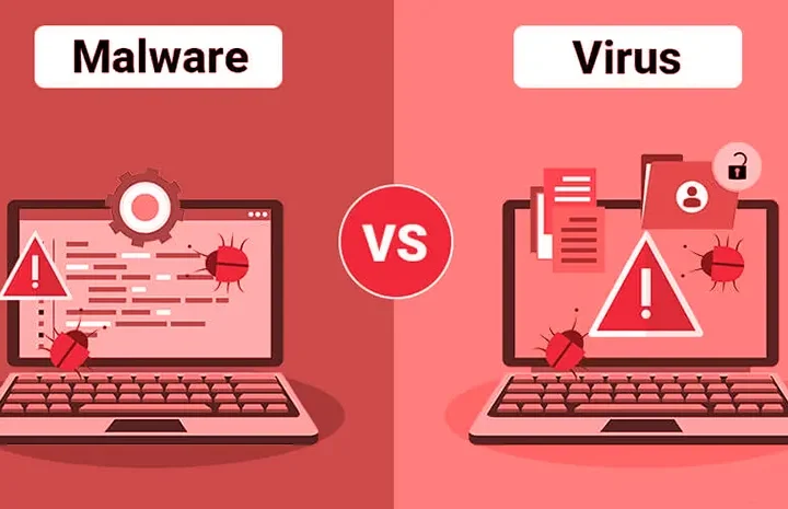 What’s Is The Difference Between A Virus And Malware